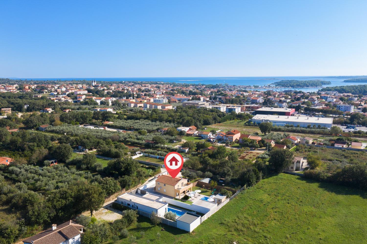 Villa Suhalj Medulin Exterior foto